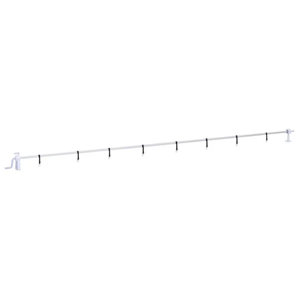 vidaXL Rouleau de couverture de piscine avec base en plastique