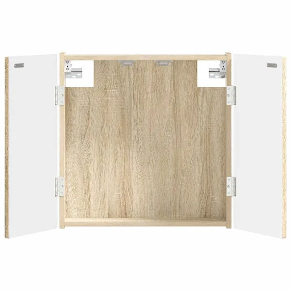 vidaXL Cabinet pour cible DELFT Chêne Sonoma 52, 5 x 10, 5 x 53, 5 cm