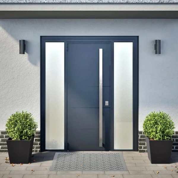 vidaXL Jardinières 2 pcs noir 40x40x40 cm acier