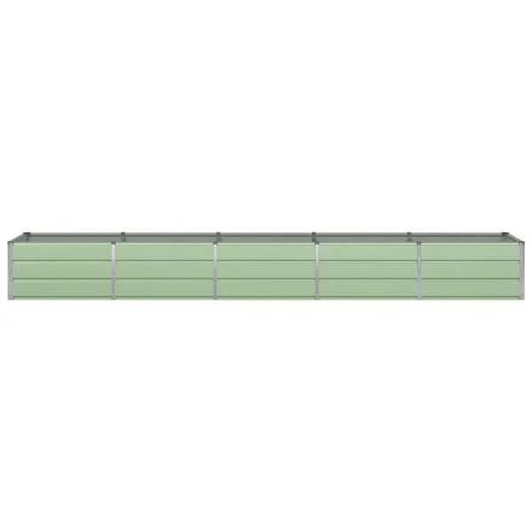 vidaXL Jardinière Vert 400 x 80 x 45 cm Acier