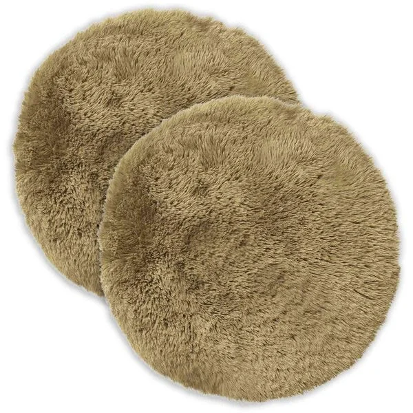 vidaXL Coussin avec oreiller HEERLEN 2 pièces Gris clair Fleece PV