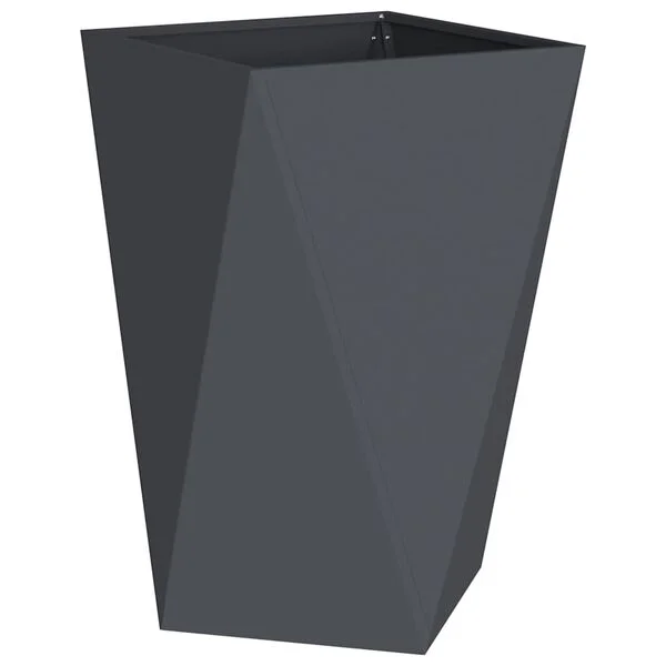 vidaXL Jardinière Anthracite 50 x 50 x 75 cm Acier