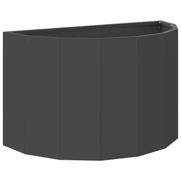 vidaXL Jardinière Noir 60 x 30 x 35 cm Acier