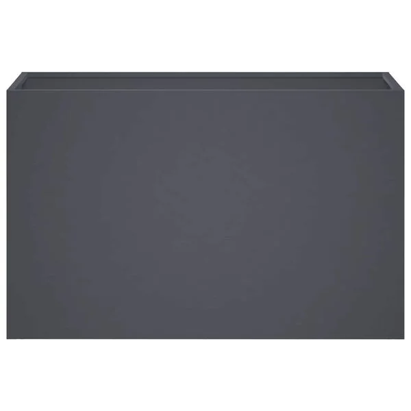 vidaXL Cache-pot de jardin Anthracite 80 x 30 x 40 cm