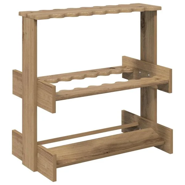 vidaXL Support de queue de billard Bois d'ingénierie 60 x 35 x 60 cm