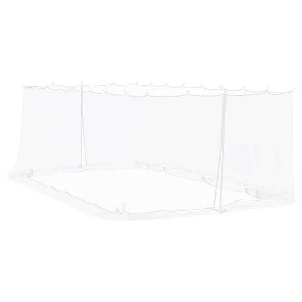 vidaXL Moustiquaire pour gazebo 220 mesh Blanc 6 x 3 x 2 m Polyester