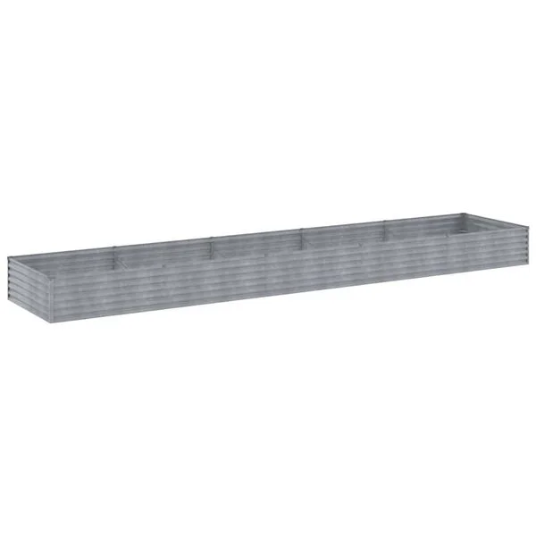 vidaXL Lit surélevé de jardin 482x100x36 cm acier corten