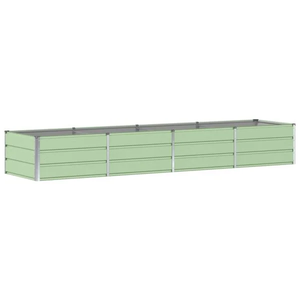 vidaXL Jardinière Vert 320 x 80 x 45 cm Acier