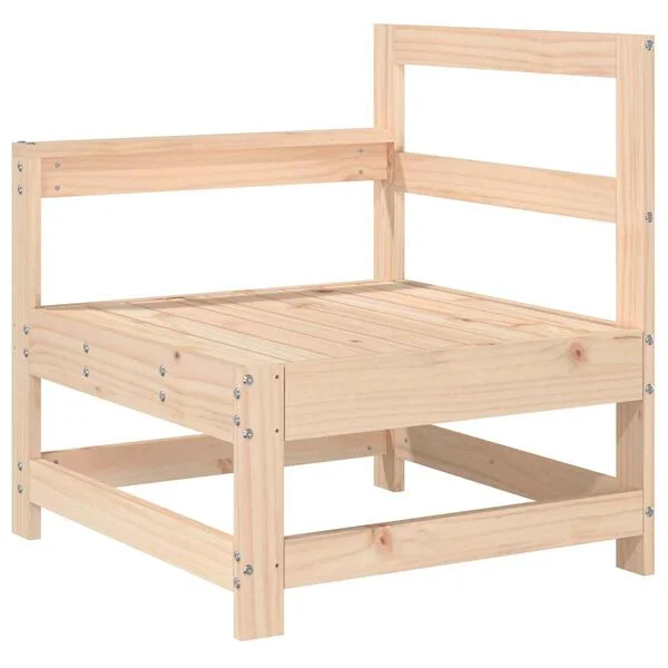 vidaXL Salon de jardin 7 pcs Bois de pin massif