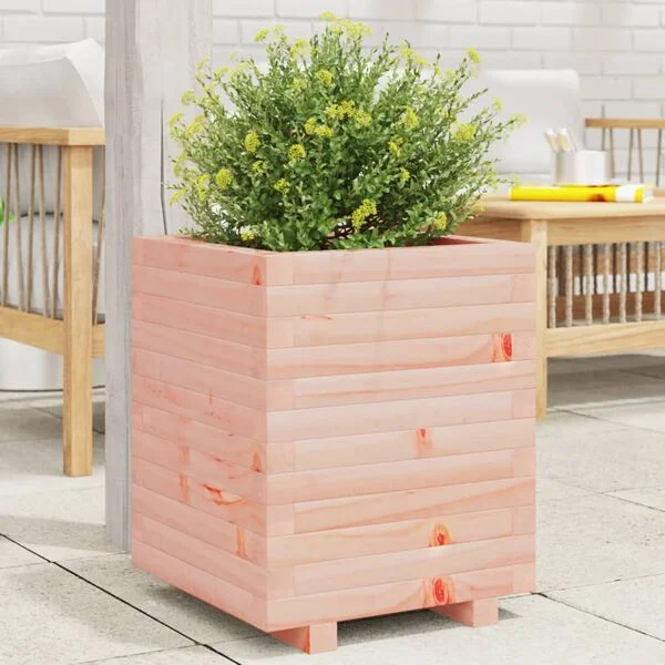 vidaXL Jardinière 40x40x49, 5 cm bois massif douglas