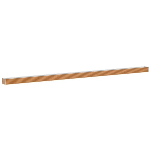 vidaXL Jardinière surélevée Marron Clair 1164 x 50 x 36 cm