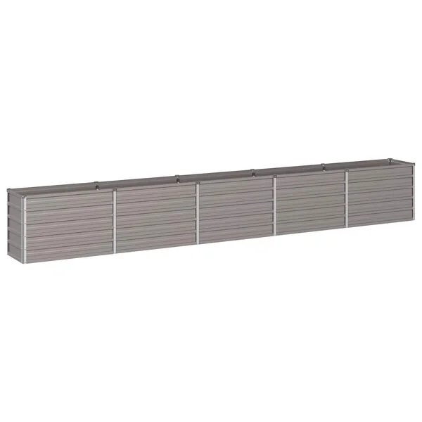 vidaXL Jardin surélevé Rouillé 400 x 40 x 55 cm corton