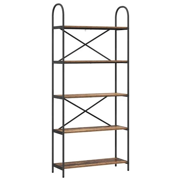 vidaXL Étagère 5 niveaux 80 x 30 x 183 cm Bois d'ingénierie