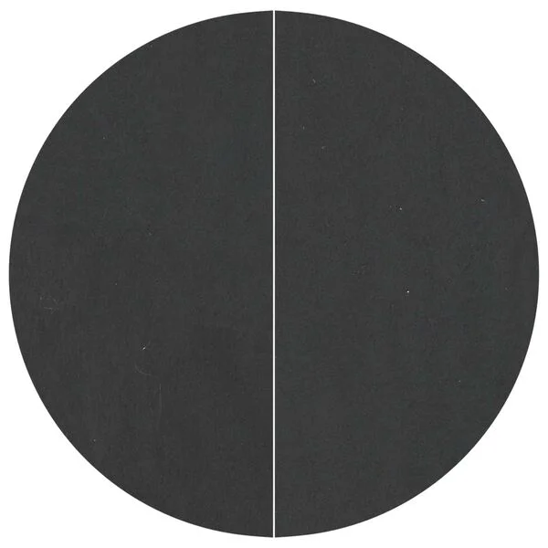 vidaXL Tapis de piscine Ø 244 cm (2 mm) Rond Tissu non tissé Noir