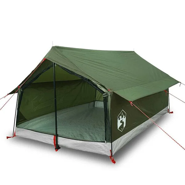 vidaXL Tente de camping 2 personnes vert olive imperméable