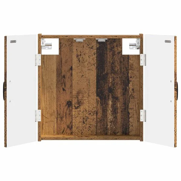 vidaXL Cabinet pour cible HAARLEM Bois ancien 52, 5 x 10, 5 x 53, 5 cm
