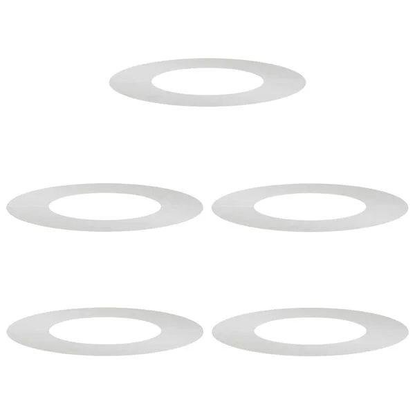 vidaXL adapté pour anneaux d'arbre plats 5 pc Argent Ø40/70 cm