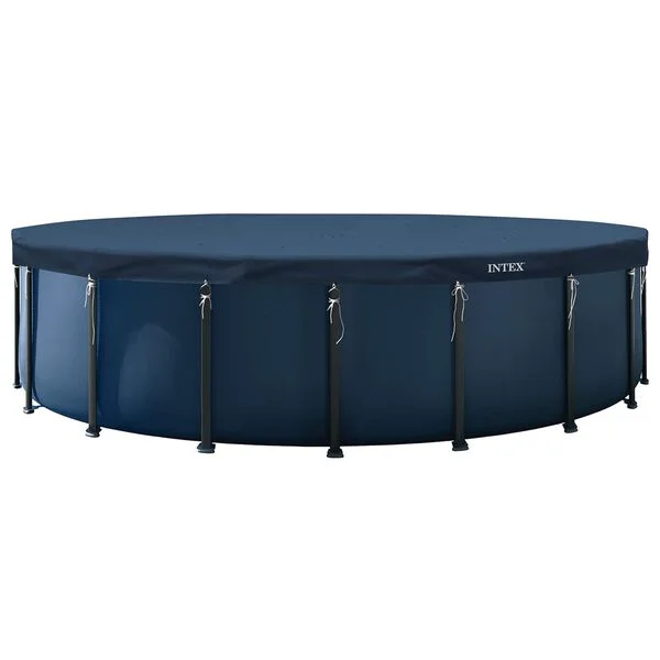 INTEX Couverture de piscine INTEX Ø610 x 20 cm Rond PVC, PET