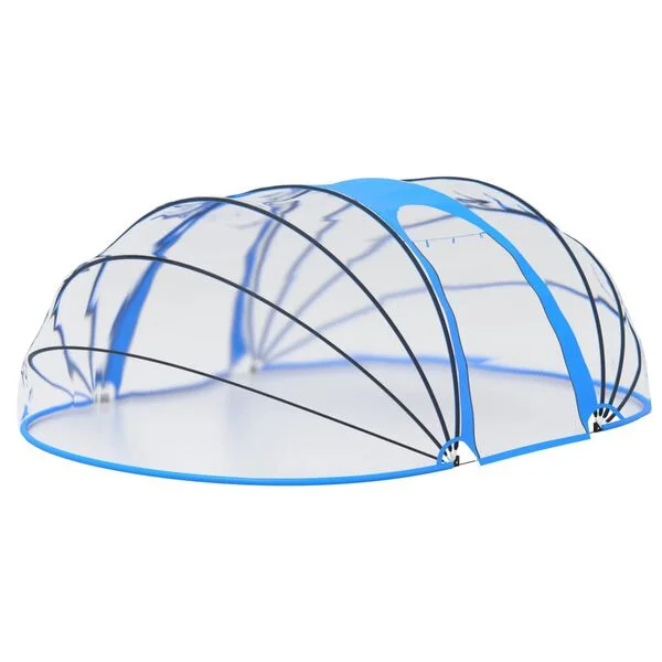 vidaXL Dôme de piscine ovale 530x410x210 cm