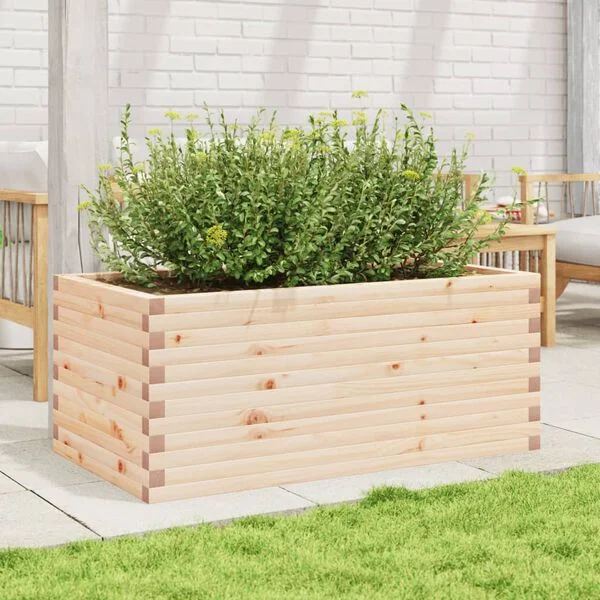 vidaXL Jardinière 110x60x45, 5 cm bois de pin massif