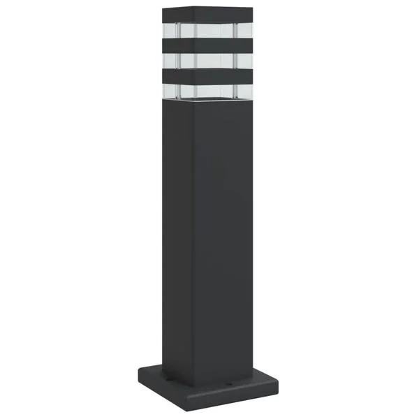 vidaXL Lampadaire d'extérieur noir 50 cm aluminium