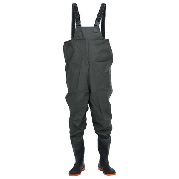 vidaXL Cuissardes avec bottes vert foncé taille 39