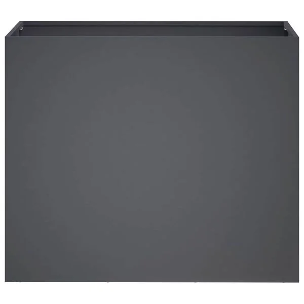 vidaXL Cache-pot de jardin Anthracite 60 x 30 x 40 cm