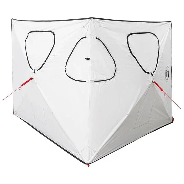 vidaXL Tente de Chasse Blanc Occultant 145 x 145 x 150 cm