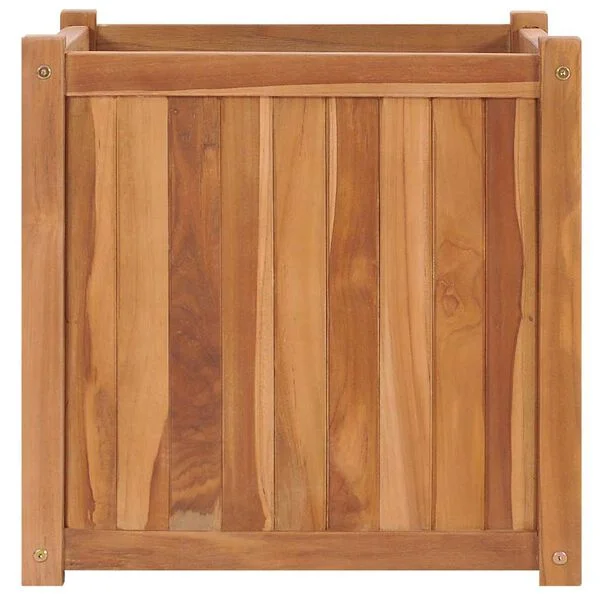vidaXL Lit surélevé 50x50x50 cm Bois de teck solide