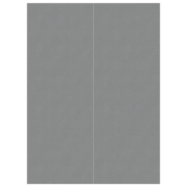 vidaXL Bâche de piscine gris clair 300x220 cm géotextile polyester
