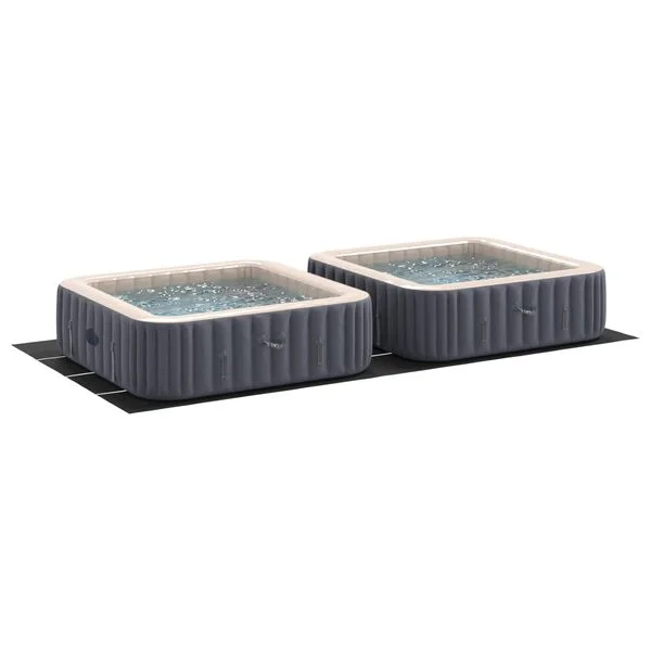 vidaXL Tapis de piscine 820 x 420 x 0, 1 cm Rectangulaire Noir