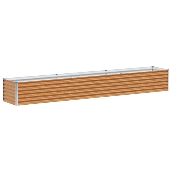 vidaXL Jardinière surélevée Marron Clair 290 x 50 x 36 cm