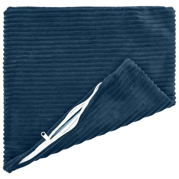 vidaXL Housse de coussin 12 pcs HEERLEN Bleu marine 40 x 40 cm