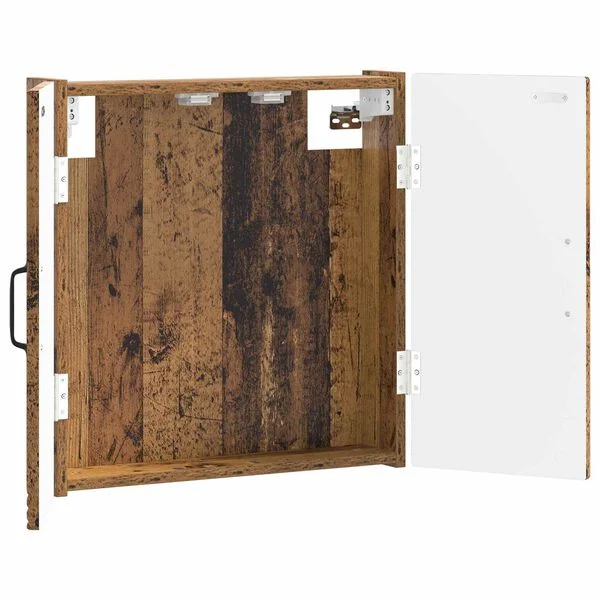 vidaXL Cabinet pour cible HAARLEM Bois ancien 52, 5 x 10, 5 x 53, 5 cm