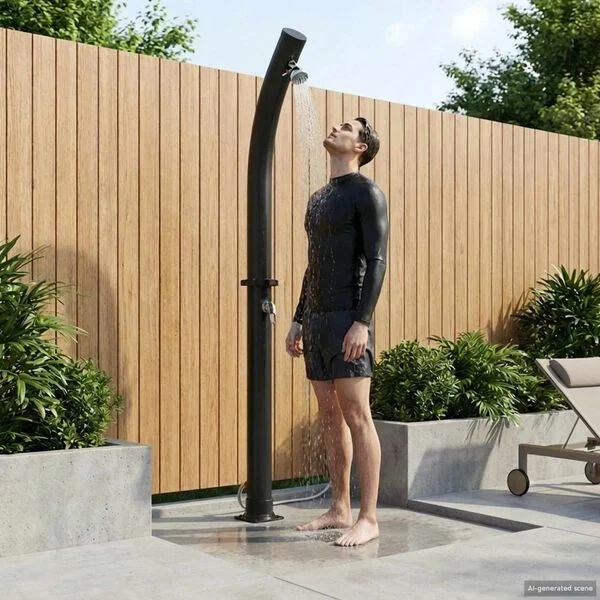 vidaXL Douche Solaire avec Tête de Douche 20 l