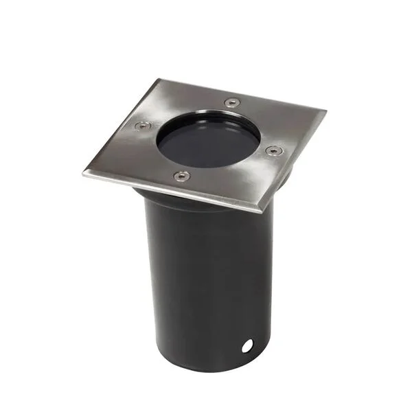 vidaXL 12 pcs Lampes encastrables au sol d'extérieur Carré