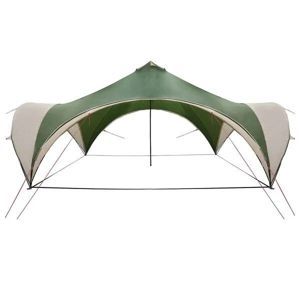 vidaXL Tente de fête Vert 600 x 600 x 400 cm Polyester et Acier