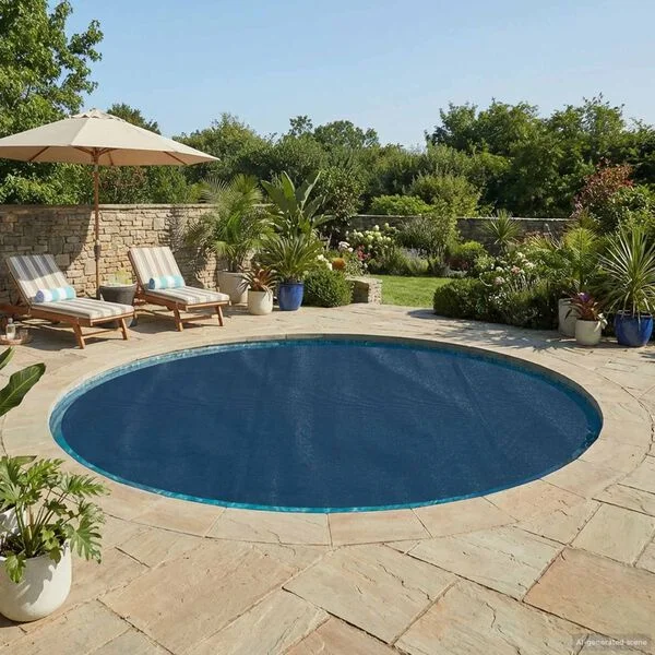 vidaXL Couverture de piscine solaire de haute qualité Ø 356 cm 200 μm