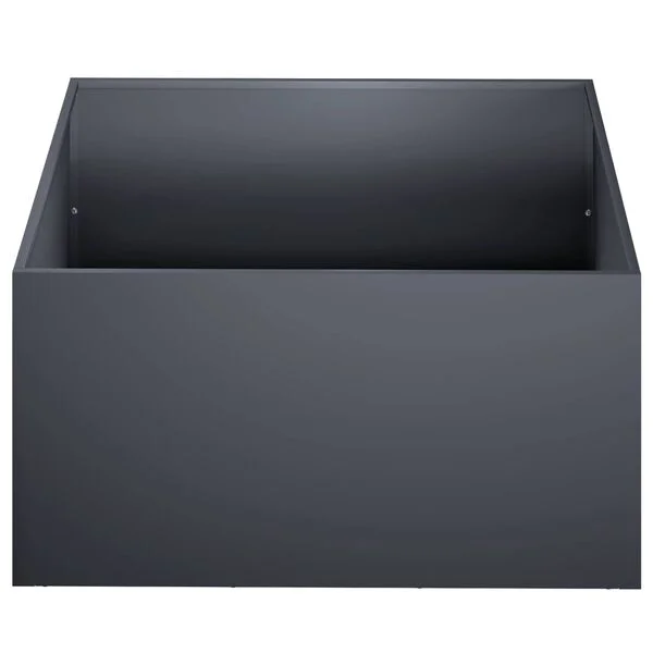 vidaXL Cache-pot de jardin Anthracite 40 x 40 x 30 cm