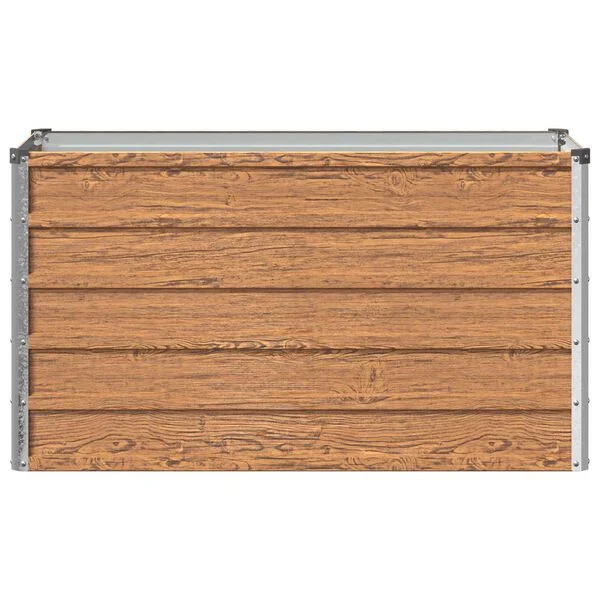 vidaXL Jardin surélevé Chêne Brun 100 x 40 x 55 cm