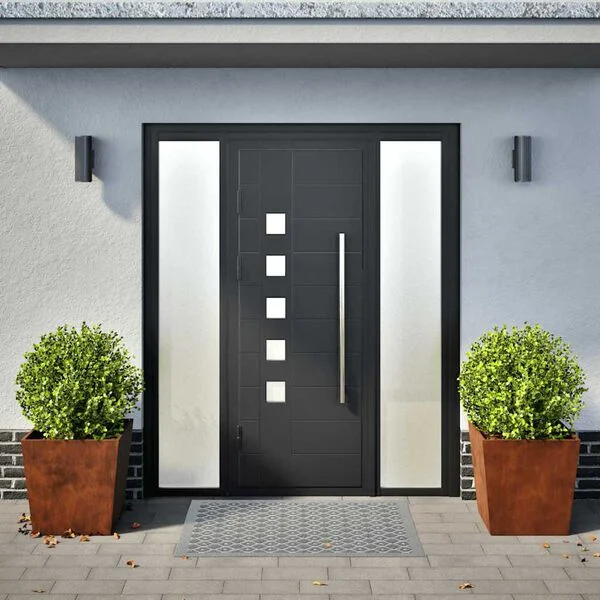 vidaXL Jardinières 2 pcs 50x50x50 cm acier résistant aux intempéries