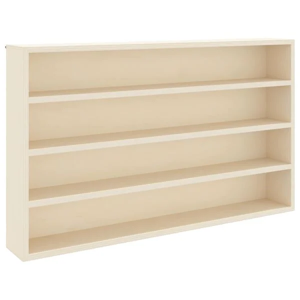 vidaXL Vitrine Murale Montage mural Beige 60 x 8, 5 x 37 cm