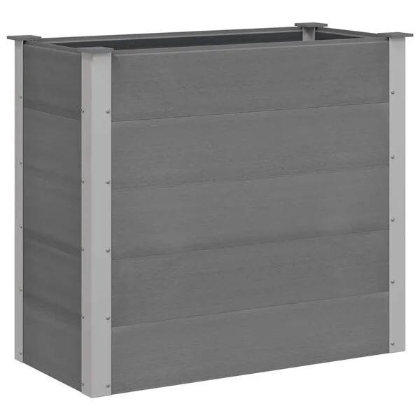 vidaXL Lit surélevé de jardin WPC 100x50x91 cm Gris