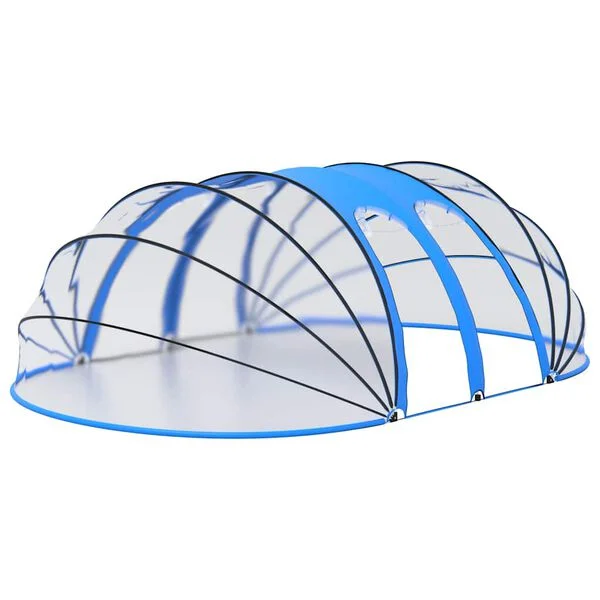 vidaXL Dôme de piscine ovale 620x410x210 cm