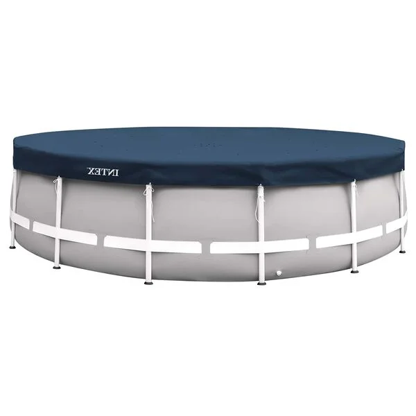 INTEX Couverture de piscine INTEX Ø457 x 20 cm Rond PVC, PET