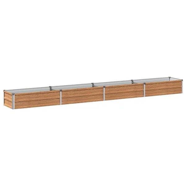 vidaXL Jardin surélevé Chêne Brun 320 x 40 x 24 cm
