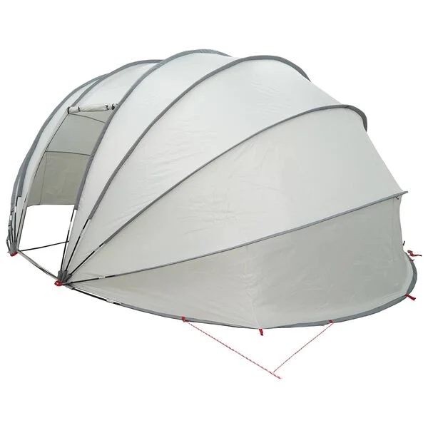 vidaXL Dôme de tente de piscine 538 x 440 x 204 cm Gris