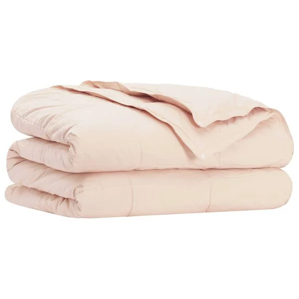 vidaXL Ensemble de Duvet 2 pc 240 x 220 cm Kapok et Polyester Beige