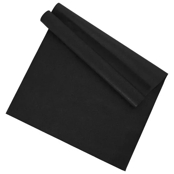 vidaXL Tapis de Protection Sport Noir 183 x 122 x 0, 6 cm
