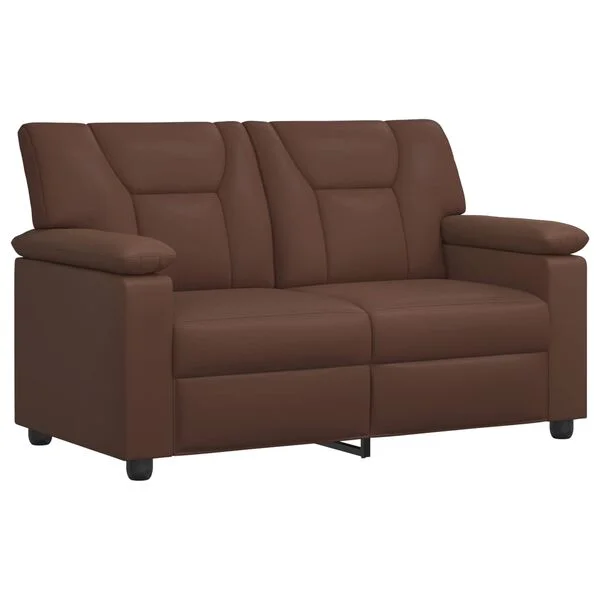 vidaXL Canapé Marron 151 x 85 x 93 cm Simili cuir